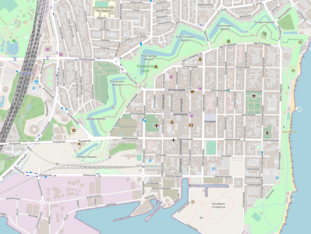 Fredericias volde og fæstningsbyen